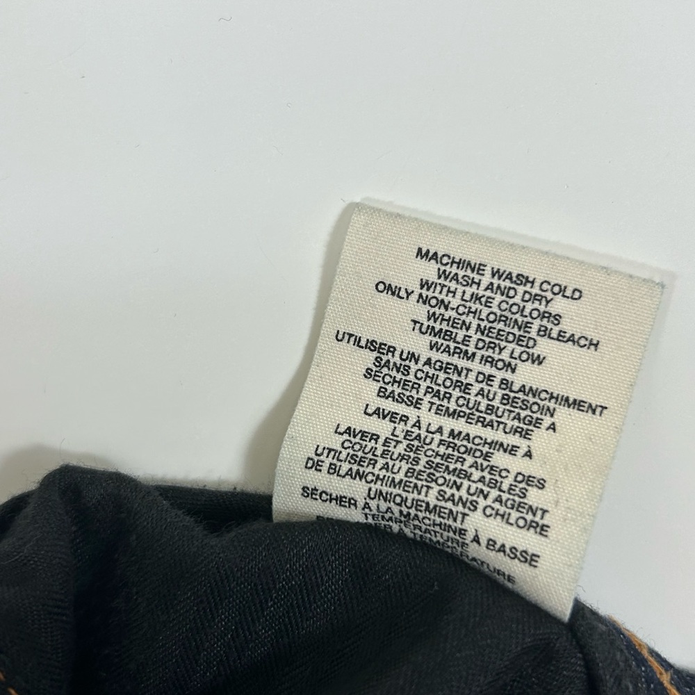 GAP Jeans 1969 Limited Edition Dark Denim Skirt, Sz 12 - Picture 7 of 9